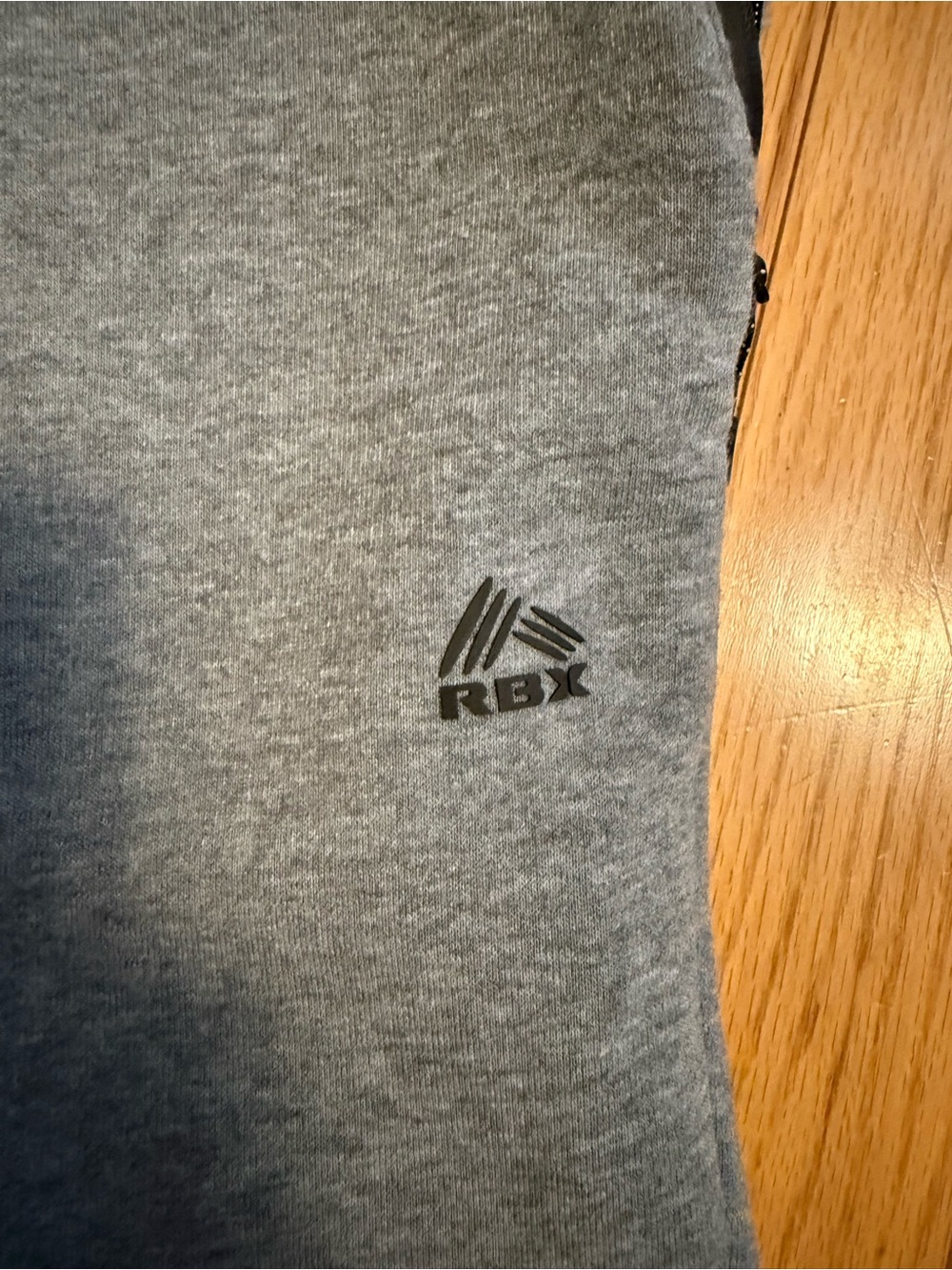 RBX Men's Heather Gray Active Jogger Sweatpants - Picture 2 of 2